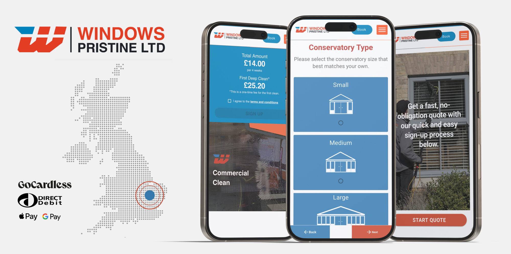 Window Cleaning website designers